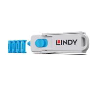 HDMI Port Locks BLUE, 10x + 1 Key