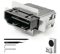 HDMI Port Replacement for Xbox Series S, Display Socket Jack Connector Repair for XSS Console, M1097399-Original OEM Quality