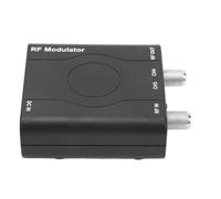 HDMI RF Modulator Adapter, RF Modulator HDMI Coaxial Converter, HDM61 HDMI to RF Modulator, Support NTSC Format Output,1080P PLL Control VHF Working Frequency