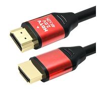 HDMI Splitter 1 in 4 Out 4K@30Hz 4-Way Adapter with 1M UK Power Cable 3D and HDCP Supported for PS3/PS4/PS5 Xbox Fire Stick PC Laptop HDTV Projector (Mirror Only Not Extend) (1.5M 4K HDMI Cable)