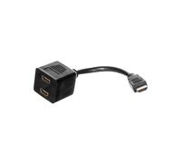 DIGITUS HDMI Graphics Adapter HDMI Type A to 2x HDMI Type A Full HD 60Hz 1920 x 1200 Pixels Black