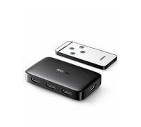 UGREEN HDMI Switch 3 IN 1 OUT HDMI Switcher Splitter Supports 4K 3D HD Monitor Wireless Remoter Control Compatible with TV, PS5/PS4/PS3, Laptop/PC DVD Blu-Ray Xbox HDTV