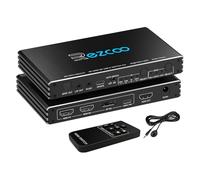 HDMI Switch 8K 4x1 with USB-C and DP1.4 4-Port Switcher