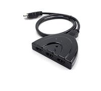 HDMI Switcher Converter 3 Port Auto Splitter for HDTV to Multi Gadgets,Bluray players, Game Consoles, Set top box, Music system etc Comfortable and Environmentally Fashion