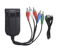 HDMI to Component Converter, 1080P HDMI to YPbPr Converter Video + R/L Audio Adapter for Laptop TV DVD Recorders