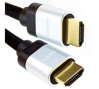 HDMI v2.1 Ultra High Speed HDR 8K 60Hz 4K 120Hz 48Gbps eARC Cable 3m Silver [3 metres]