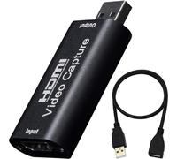 HDMI Video Capture Card - 1080P 30fps Recording, Live Broadcast - USB 2.0, Grey