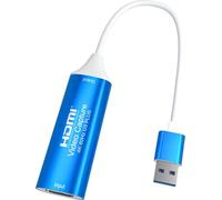 HDMI Video Capture for High Definition Acquisition Teaching Recording Medical Imaging Blue