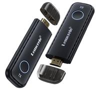 HDMI Wireless Transmitter and Receiver 1080P, Lemorele 50M/165Ft Wireless HDMI Extender 5G Streaming Video to Monitor/Projector/HDTV for Home Theater, Office Meeting, Lecture, Church, Education