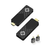 HDMI Wireless Transmitter and Receiver 4K Decoding/5G@60Hz - Up to 8 TX, Streaming Audio Video HDMI Wireless Sender, for Home Meeting from Laptop/TV Box/Camera to TV/Monitor/Projector 165FT