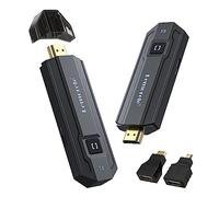 HDMI Wireless Transmitter and Receiver, Lemorele 1080P Wireless HDMI Extender 5G Streaming Video to Monitor/Projector/HDTV for Home Theater, Office Meeting, Lecture, Church, Education