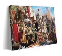 HDMINE Jan Matejko Painter Work(Bathory at Pskov) poster Canvas Wall Art Decorative Bedroom Modern Home Print Picture Artworkss 12x18inch(30x45cm)