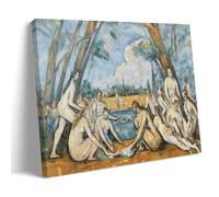 HDMINE Paul Cezanne Painter Work（Large Bathers） poster Canvas Painting Wall Art Decorative Picture Prints Modern Decor 12x18inch(30x45cm)