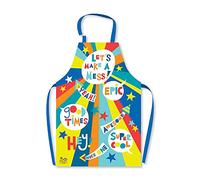 HDmirrorR Childrens Apron By Rachel Ellen - Lets Make A Mess - Wipe Clean PVC Coated Cotton