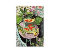HDMMXEN Henri Matisse Paintings :Goldfish,Art Poster Wall Art Bedroom Prints Home Decor Hanging Picture Canvas Paintings 20x30inch(50x75cm)