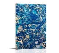 HDMMXEN Jackson Pollock Paintings《Number 21》Printed Posters Canvas Wall Art Decorative Bedroom Modern Home Print Picture Artworkss 08x12inch(20x30cm)