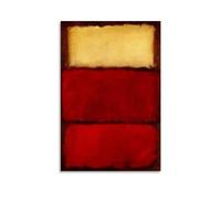 HDMMXEN Mark Rothko Paintings ：Art No.18，Art Poster Painting On Canvas Wall Art Scroll Picture Print Living Room Walls Decor Homes 08x12inch(20x30cm)