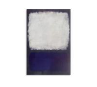 HDMMXEN Mark Rothko Paintings ：Blue Grey，Art Poster Picture Print Canvas Wall Paint Arts Decor Modern Home Artworks Gift Idea 16x24inch(40x60cm)