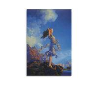 HDMMXEN Maxfield Parrish Paintings ：Ecstasy，Art Poster Print Photo Art Painting Canvas Home Decorative Bedroom Modern Decors 12x18inch(30x45cm)