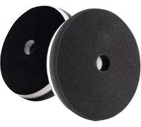 HDO Foam Black Finishing Polisher Buffer Pads (1 Pack, 6.5”)- Premium Heavy Duty Orbital Polishing Pads for Cars-Ultra Soft Foam Polishing Pads for Car Polishing Kit - Car Buffer Pads w/Tapered Edge