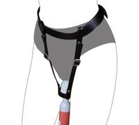 HDOELGP Leather Chastity Pants Gay Underwear Female Chastity Belt Sexy Thong for Adult Play Ties Restraint Bedroom BDSM Toys SM Sex Toys for Couple