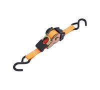 HDOYTXXM 1 Retractable Ratchet Tie Down Straps 2M Heavy Duty for Motorcycle Cargo Truck Secure Transport 220lbs Loads Portable Load Securement