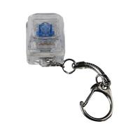 HDOYTXXM 1PC Mechanical Keyboard Switches Tester Keychain Toy Stress Relief Tool with LED Light 1-Key Black Switches