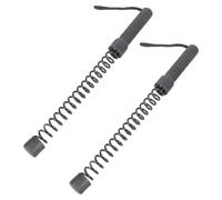 HDOYTXXM 2Pcs Portable Workout Rod Battle Rope Replacement Spring Strength Training Tool Exercise Rods for Men and Women Strength Training Sports Fitness Equipment Light Weight Muscle Building Cords