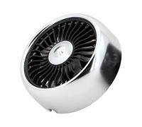 HDOYTXXM 360 Degree Rotating Car Air Outlet Fan USB Interface Power Supply with Light Adjustable Speed Cooling Fan Usb Silent Led Replacement for Rooms Extension Laptop with Plug
