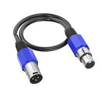 HDOYTXXM 3Pin Microphone Extension Cable Adapter 3Pin Female To Male 3Pin Microphone Connectors For Speakers Mixer Amplifier Amplifier Connection Wire