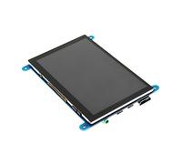 HDOYTXXM 5inch High Resolution IPS LCD Monitor 800x480 Display Input For Black