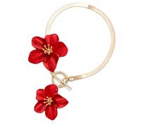 HDOYTXXM Adjustable Women's Anklet Jewelry 6 Vibrant Colors Sturdy Alloy Beach Parties Foot Chain Gift Flower Accessory Fashionable Six Color