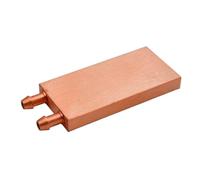 HDOYTXXM Advanced Fluid Physics Refrigerating Head Thin Aluminum Building Strengthened Heat Transfer Permanent Bronze Center CPU/GPU Liquid Refrigerating Block