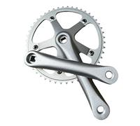 HDOYTXXM Aluminum Alloy Bicycles Crankset Set 165mm 48T Crankset For Single Speed And 9/10/11 Speed Bike Mountain Bike Road Bike