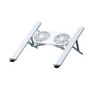 HDOYTXXM Aluminum Alloy Laptop Cooling Pad Adjustable Notebook Stand For Desk Use Bracket For 13-21inch Laptop Holder Portable Laptop Cooling Stand