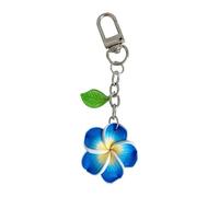 HDOYTXXM Cheerful Eggs Flower Keychain Lovely Acrylic Design Lightweight Decorative Accessory For Summers Bags Keys Backpacks Egg Flower Keychain Freshness Sweet Design