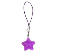 HDOYTXXM Colorful Five-Pointed Star Alloy Accessories Star Pendants Handmade Bracelets Necklace Earrings Materials Colorful Five-Pointed Star Keychain