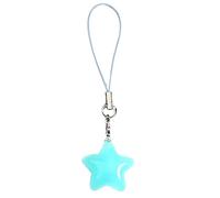 HDOYTXXM Colorful Five-Pointed Star Alloy Accessories Star Pendants Handmade Bracelets Necklace Earrings Materials Colorful Five-Pointed Star Keychain