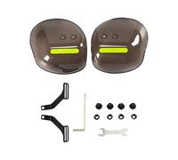 HDOYTXXM Comfortable Ride Motorcycle Hand Guards Covers High Durability Weather Resistant Adjustable Suitable For Various Bikes Reflective Strips