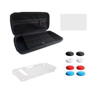 HDOYTXXM Comprehensive Console Care Package Organizers Case Toughened Glass Protector Enhances Joystick Caps Collection for NSW2 Waterproof Organizers