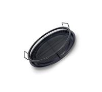 HDOYTXXM Cooking Nonrust Steel Fry Pan Set for Chicken Fries Vegetables Even Heating Rustproof Front Fry Pan with Drip Tray