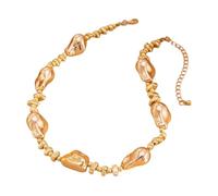 HDOYTXXM Elaborate Encouraged Stone Chain Flexible Jewelry Inconsistent Beads Star Border Detail Nonallergenic Substance Constantly Wear Feeling Model Decoration Chain