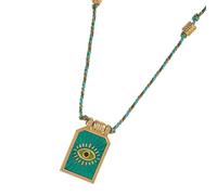 HDOYTXXM Elegant Necklace With Retro Tarot Card Pendant Mystical Tarot Card Pendant Necklace Unique Sweater Chain For Women