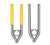 HDOYTXXM Ergonomic Aerator Removal Wrench Multiple Coated Smooth Handle Antislip Rubber Insert Works on 21.5-27mm Faucet Aerators Kitchen Faucet Wrench Multiple Layer Electroplated Tool