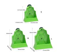 HDOYTXXM Escape Proof Feeding with Vents and Strong Suction Cups for Reptiles Live Prey in Tanks Enclosures Suction Cup Reptiles Feeder