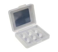 HDOYTXXM Flexible Eartips Storage Box Case for 3pair Eartips Clear and Protective for Students, Workers, Fitness Enthusiasts Memory Foam Storage