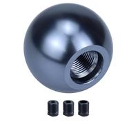 HDOYTXXM Gear Shifter Knob Ball Shape for Most Vehicles Anodized Aluminum Construction Comfortable Handling Adapter Shifter