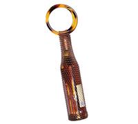 HDOYTXXM Handicraftsman Plaited Liquor Carrier Recyclable Sparkling Crystal Plan Flexible Travel Planner Artisanal Outdoor Meal Wine Shipper