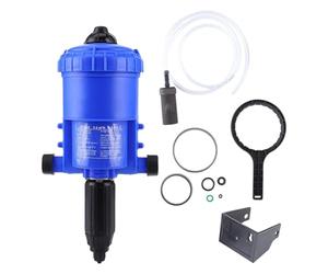 HDOYTXXM Hydrostatic Nutrient Combiner for Agricultural Irrigation and Environmental Security Denial Electricity Required Water Pressure Propelled Administering Fan ABS & Steel