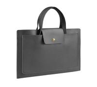 HDOYTXXM Laptop Stand Briefcases with AntiScratch Velvets Lining Multiple Pockets and PU Leather Build Laptop Stand Briefcases